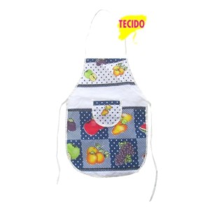 AVENTAL ESTAMPADO PLASTICO  FORRADO L.A.C REF.147