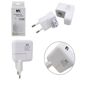 CARREGADOR DE TOMADA BIVOLT RAPIDO C/2 SAIDAS USB 3.6A MAXMIDIA MAX-CAR156 DYNASTY