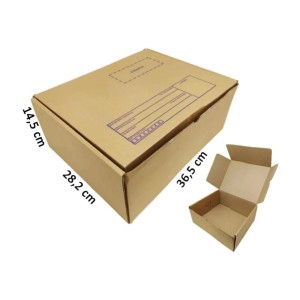 CAIXA DE PAPELÃO PARA E-COMMERCE MED.36,5X28X14,5