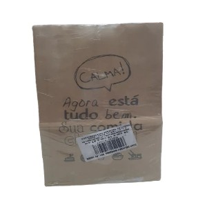 SACO KRAFT TAM. PP BAIXO - IMPRESSO - FD C/100UN - MED.10X18X27